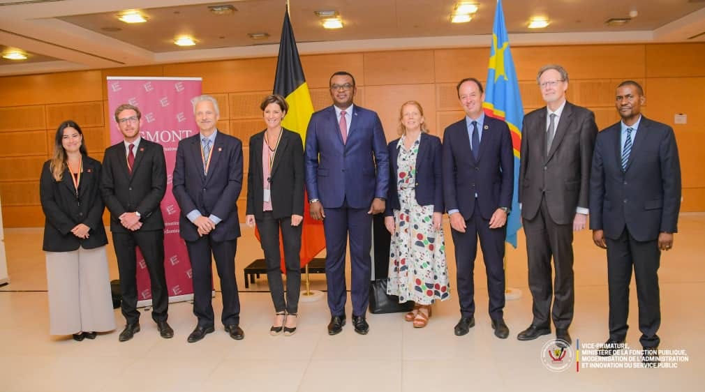 Jean-Pierre Lihau Applaudit la Formation des Élèves de l'ENA-RDC au Sein de l'Administrations Publique Belges