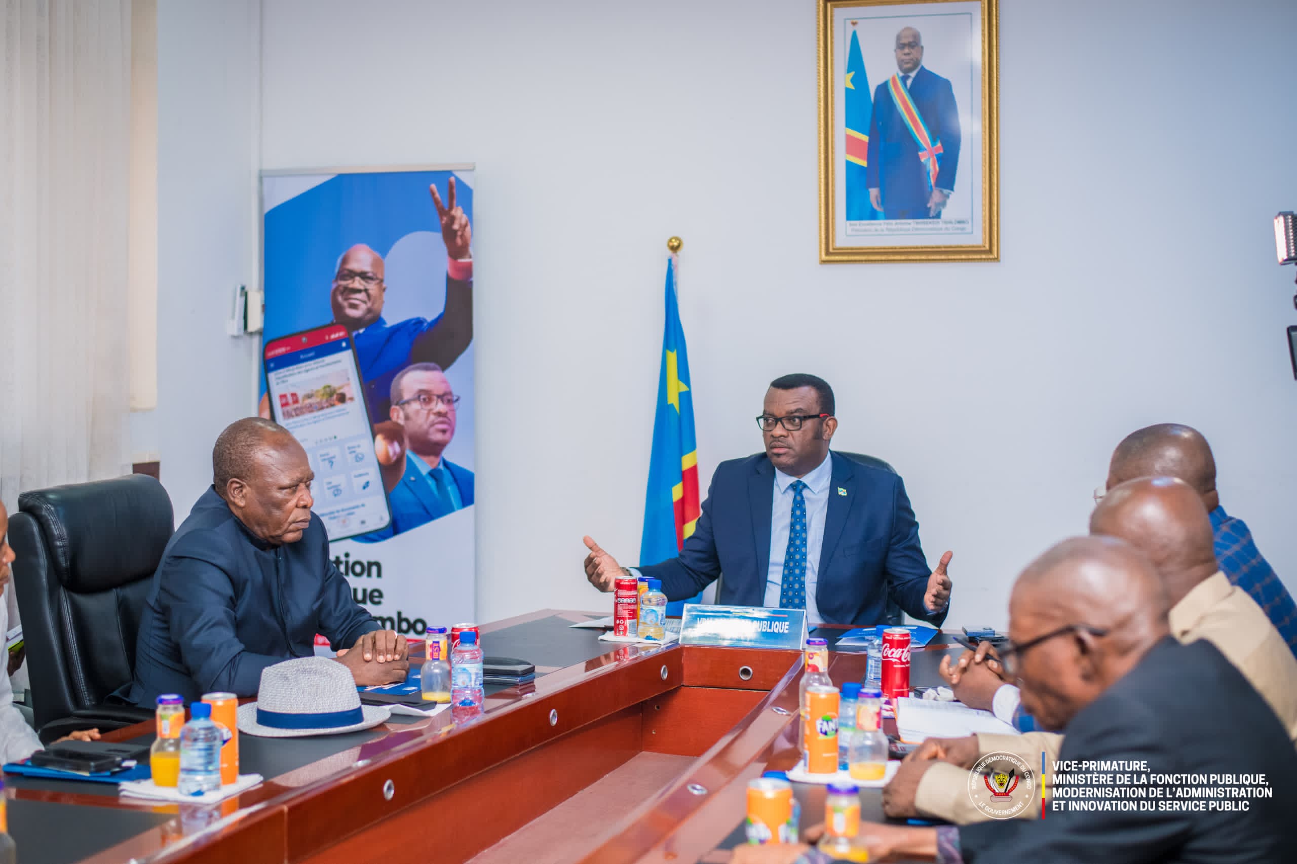 Réformes administratives : le VPM Jean-Pierre Lihau échange avec les élus de la Tshuapa