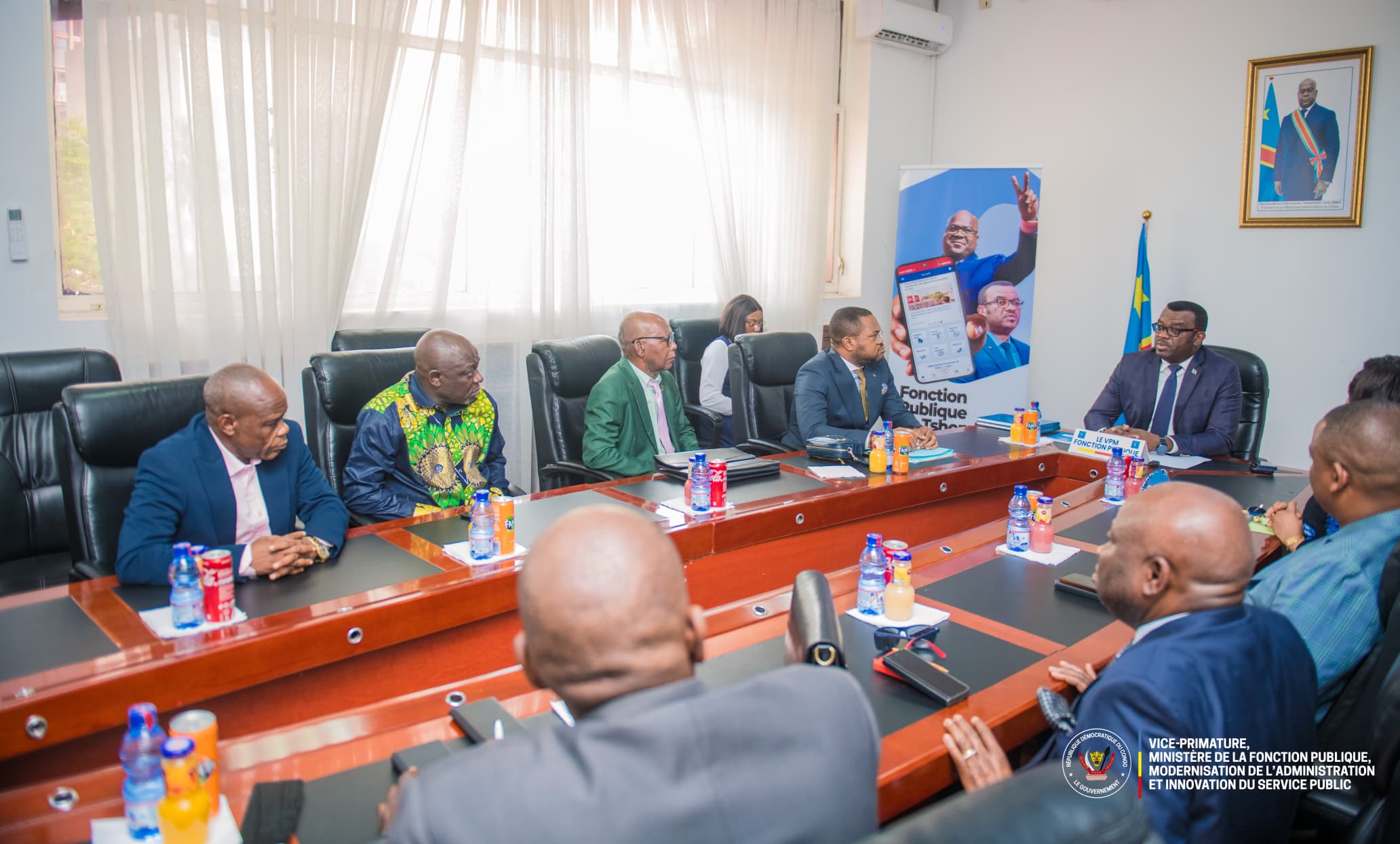 Satisfaits des avancées, les élus du Nord-Ubangi apportent leur soutien à la réforme de la Fonction publique : « La réforme de la Fonction Publique mérite un appui de tous », – Hon. Dongo Mobutu.