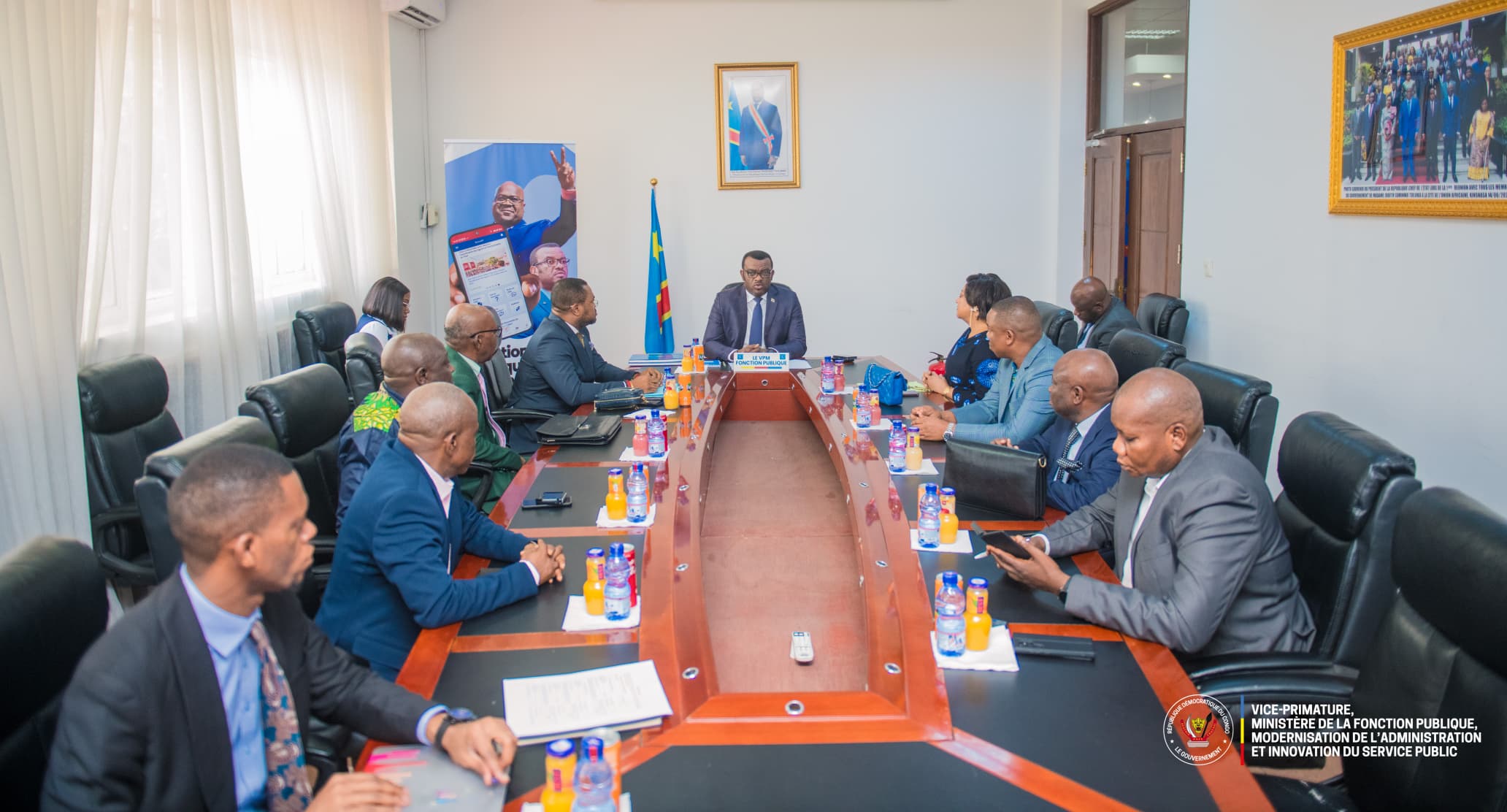 Satisfaits des avancées, les élus du Nord-Ubangi apportent leur soutien à la réforme de la Fonction publique : « La réforme de la Fonction Publique mérite un appui de tous », – Hon. Dongo Mobutu.