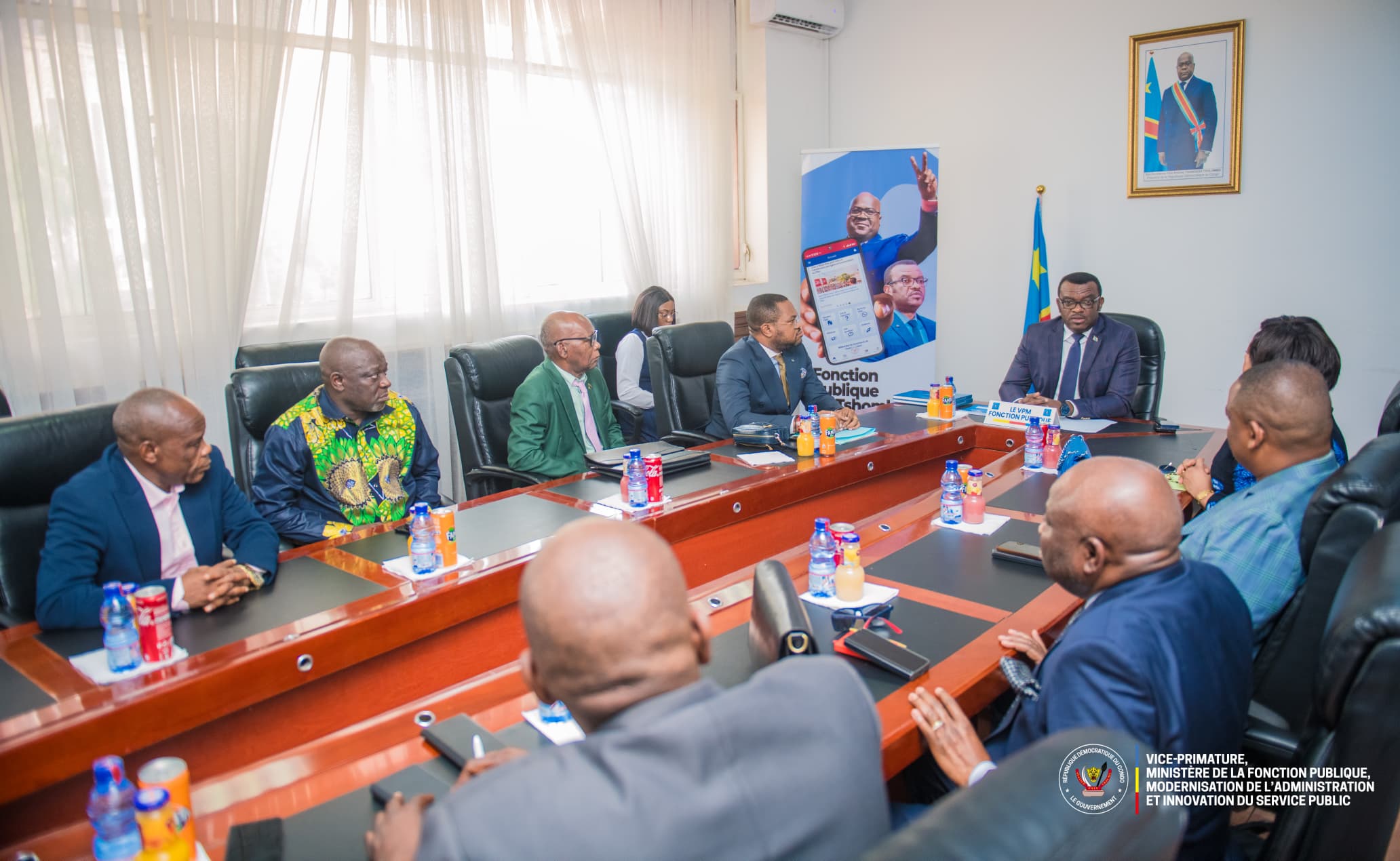 Satisfaits des avancées, les élus du Nord-Ubangi apportent leur soutien à la réforme de la Fonction publique : « La réforme de la Fonction Publique mérite un appui de tous », – Hon. Dongo Mobutu.