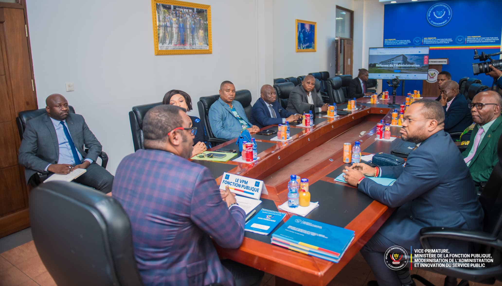 Satisfaits des avancées, les élus du Nord-Ubangi apportent leur soutien à la réforme de la Fonction publique : « La réforme de la Fonction Publique mérite un appui de tous », – Hon. Dongo Mobutu.