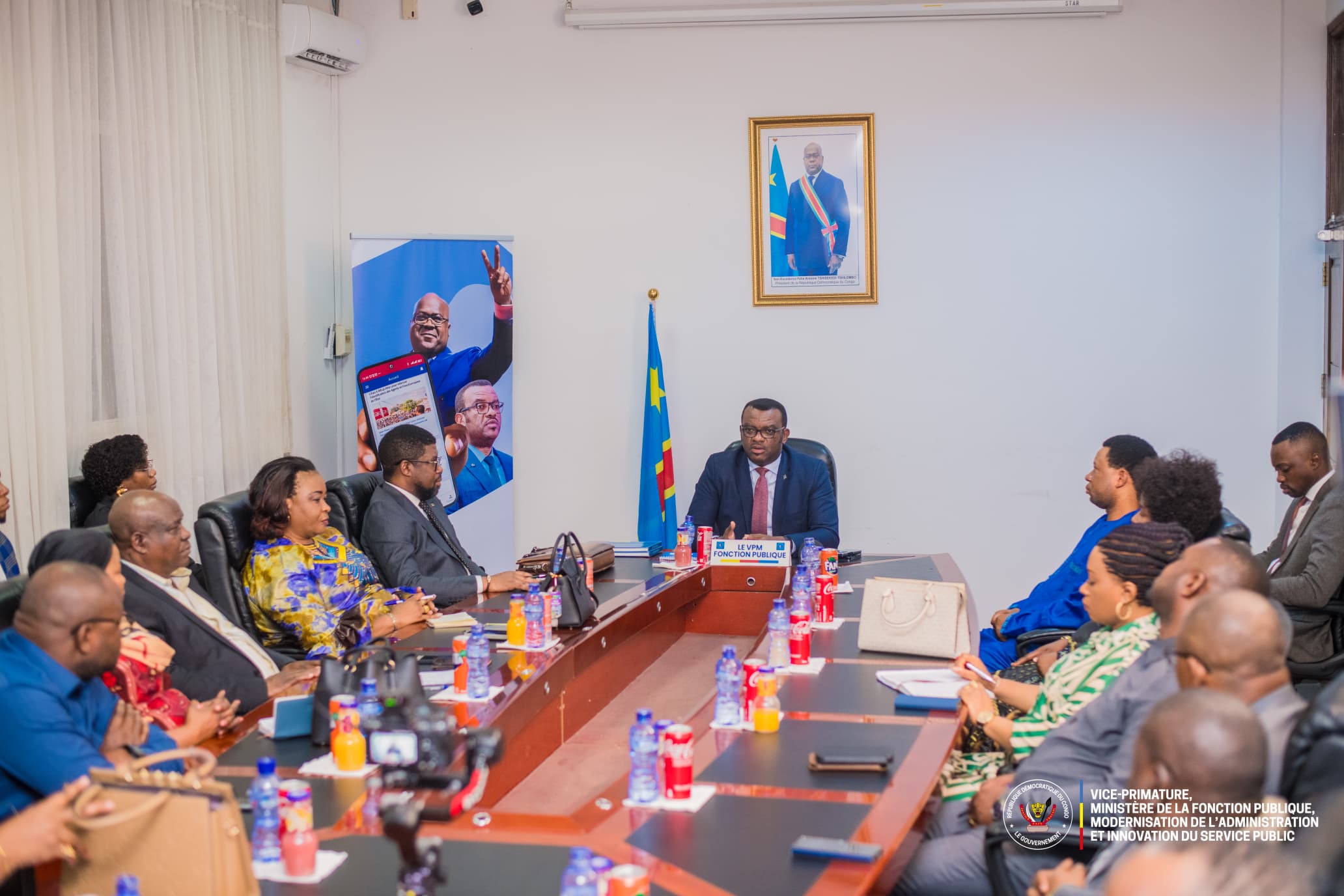 Fonction Publique : Les députés du Haut-Katanga saluent l'engagement du VPM Jean-Pierre Lihau pour la réforme administrative
