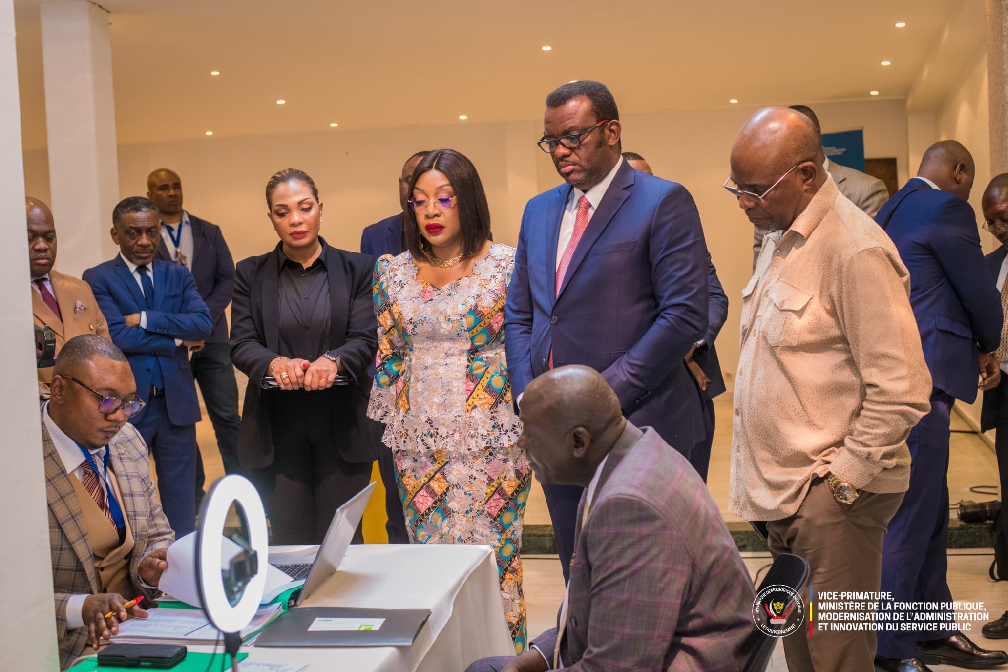 Bruxelles : Lancement officiel des opérations d’identification biométrique des agents et fonctionnaires congolais en poste à l’étranger