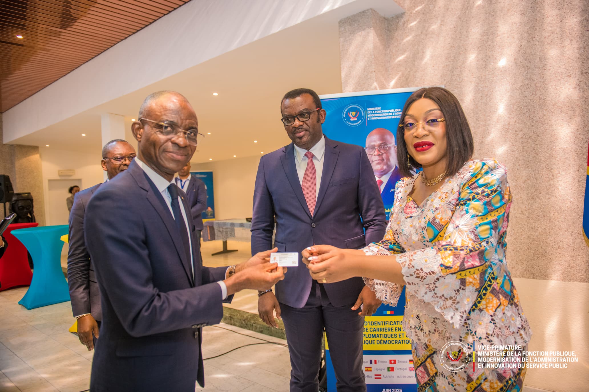 Bruxelles : Lancement officiel des opérations d’identification biométrique des agents et fonctionnaires congolais en poste à l’étranger