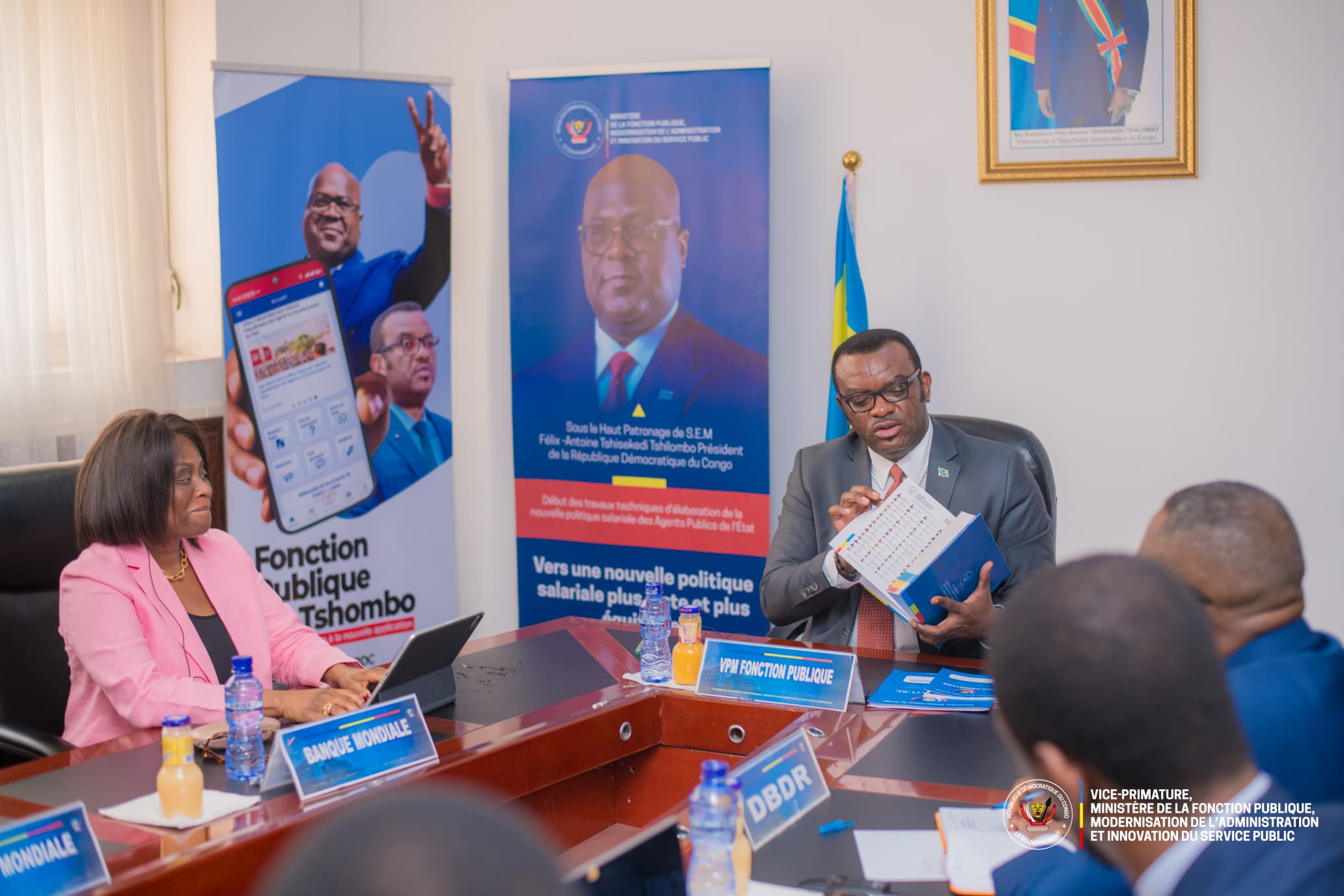 Réforme de l’administration publique : la Banque mondiale salue les avancées concrètes de la RDC